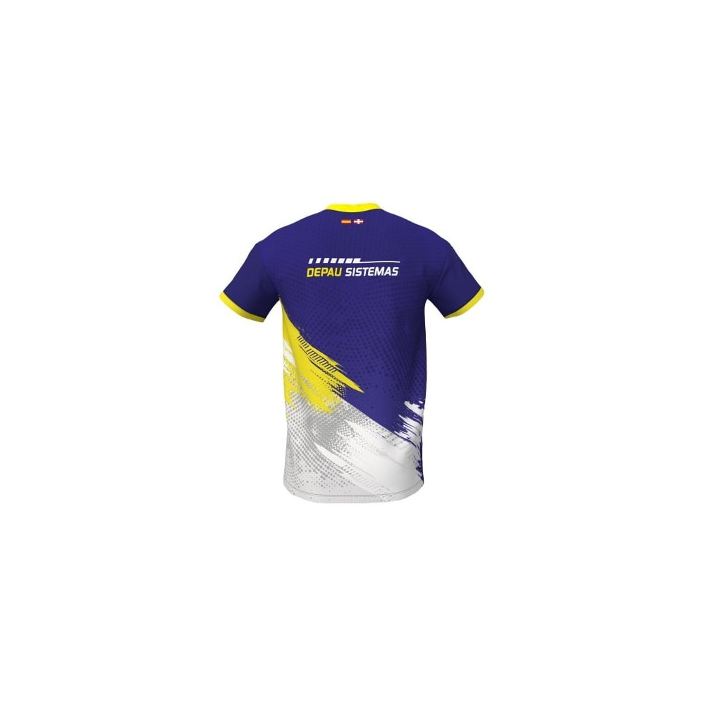 Camiseta Depau Team de tejido tecnico - Talla M
