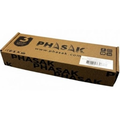 Regleta con Interruptor Phasak BN 0825/ 5 Tomas de Corriente/ Cable 1.8m/ Azul