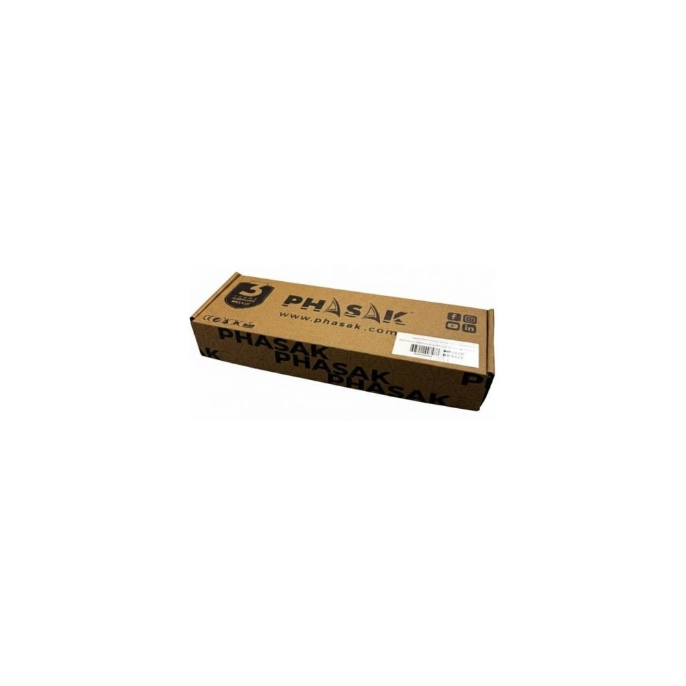 Regleta con Interruptor Phasak BN 0825/ 5 Tomas de Corriente/ Cable 1.8m/ Azul