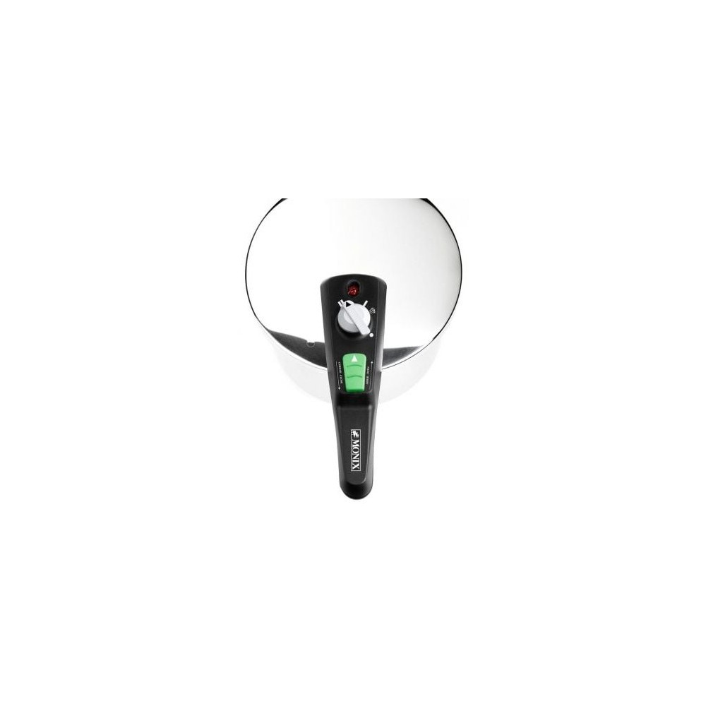 Olla a Presión Rápida Monix Quick M560003/ Ø22cm/ 7L/ Acero Inoxidable