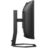 Monitor Profesional Ultrapanorámico Curvo Philips 34E1C5600HE 34'/ WQHD/ Webcam/ Multimedia/ Regulable en altura/ Negro