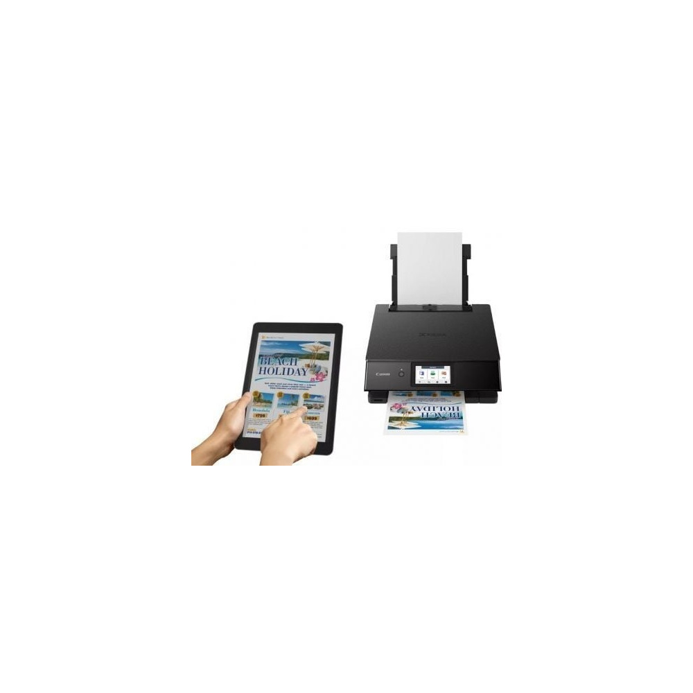 Multifunción Fotográfica Canon PIXMA TS8750 WiFi/ Dúplex/ Negra