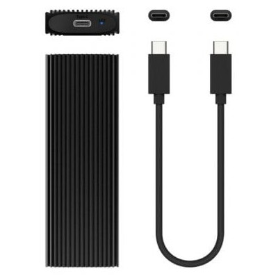 Caja Externa para Disco SSD M.2 NVMe Aisens ASM2-022B/ USB 3.2/ Sin tornillos