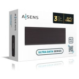 Caja Externa para Disco SSD M.2 NVMe Aisens ASM2-022B/ USB 3.2/ Sin tornillos
