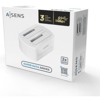 Docking Station para Discos Duros Aisens ASDS-D02W