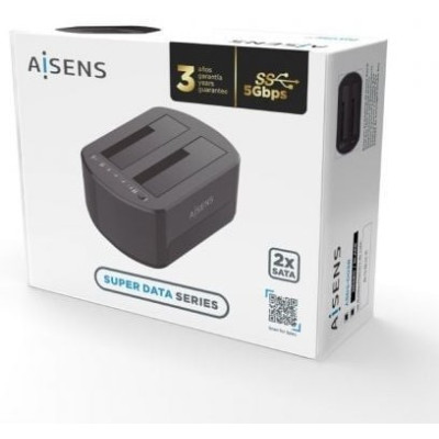 Docking Station para Discos Duros Aisens ASDS-D03B