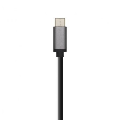 Hub USB Tipo-C Aisens A109-0403/ 4xUSB/ Gris