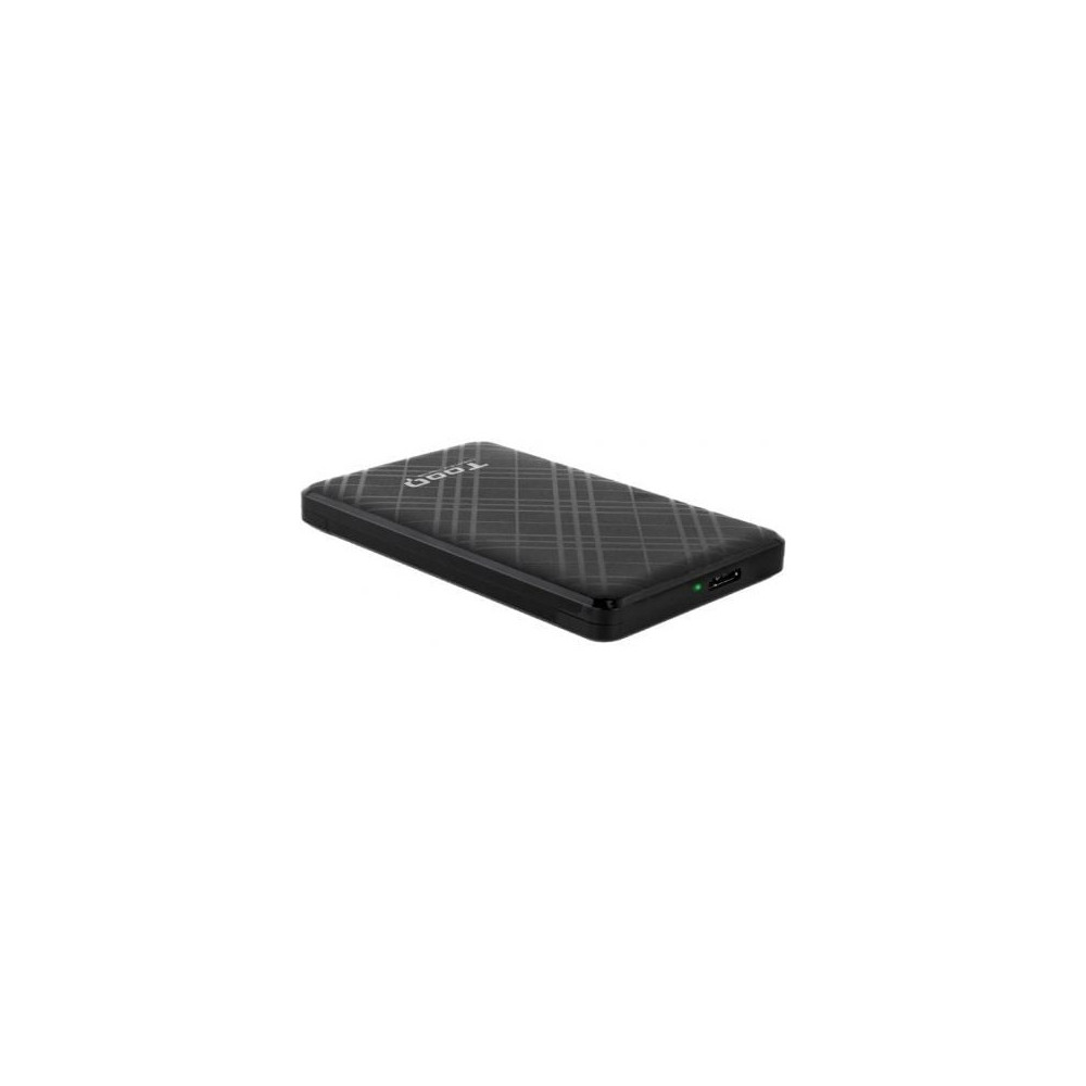 Caja Externa para Disco Duro de 2.5' TooQ TQE-2500B/ USB 3.1/ Sin Tornillos