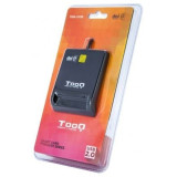 Lector de DNI TooQ TQR-210B/ USB 2.0/ Negro