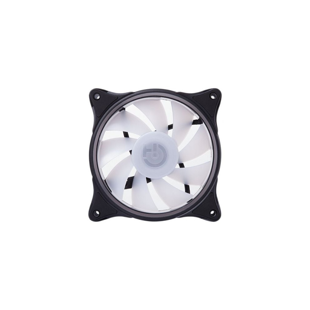 Ventilador Hiditec N18 ARGB/ 12cm/ Negro