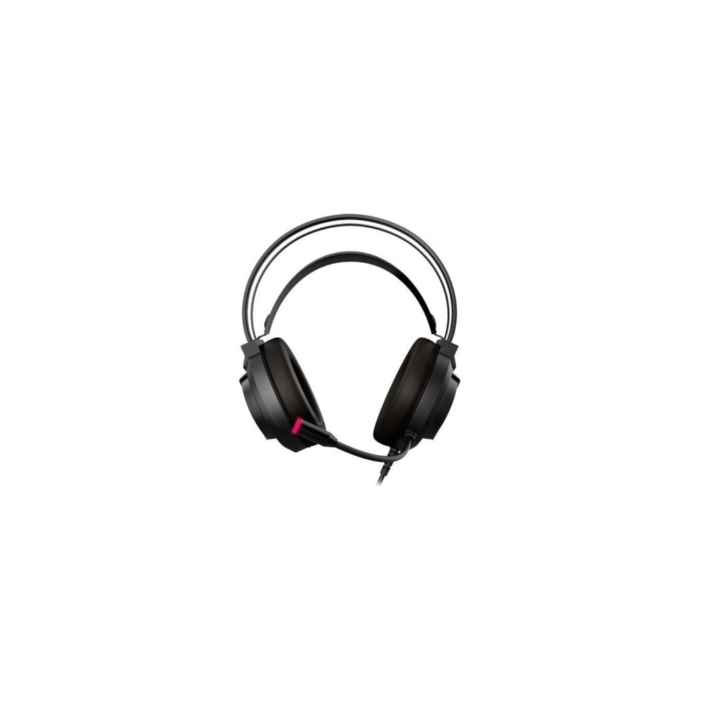 Auriculares Gaming con Micrófono Krom Kappa/ Jack 3.5/ USB 2.0/ Negros