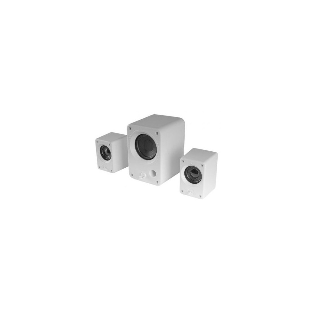 Altavoces Mars Gaming MS-H21/ 35W/ 2.1/ Blancos