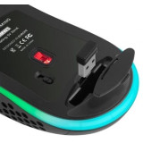 Ratón Gaming Inalámbrico Mars Gaming MMW3/ Batería recargable/ Hasta 3200 DPI