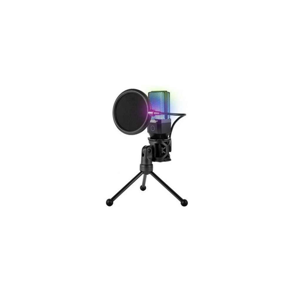 Micrófono Woxter Mic Studio 65 RGB/ USB 2.0