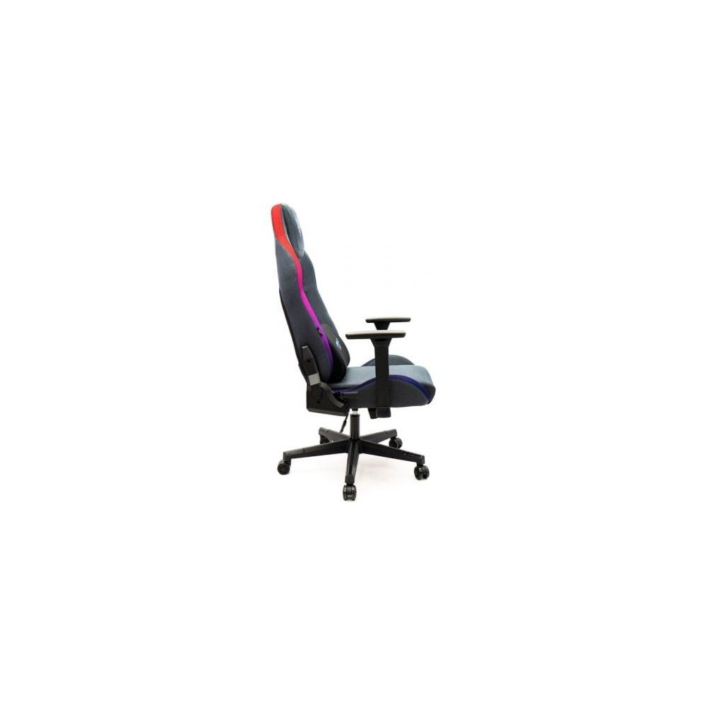 Silla Gaming Woxter Stinger Station Elite/ Luces LED/ Azul y Rosa