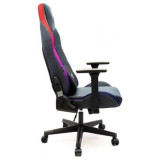 Silla Gaming Woxter Stinger Station Elite/ Luces LED/ Azul y Rosa