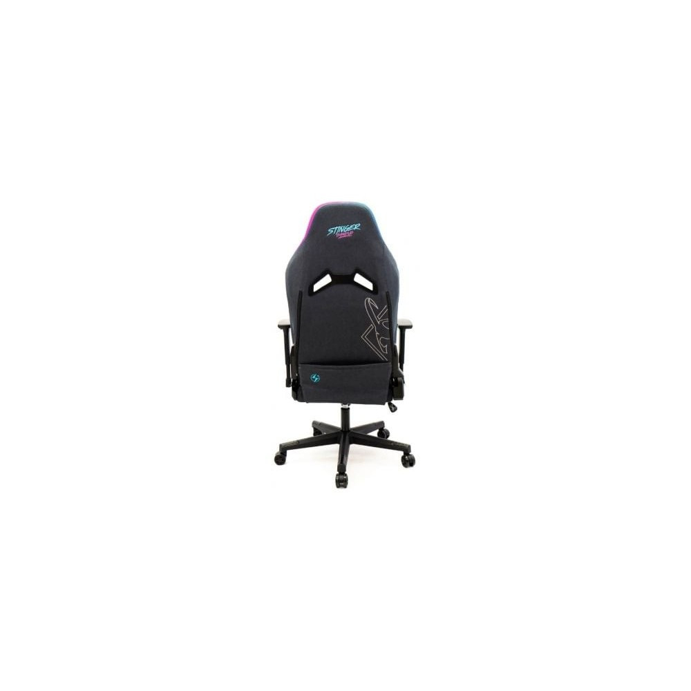 Silla Gaming Woxter Stinger Station Elite/ Luces LED/ Azul y Rosa