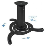 Soporte de Techo para Proyector TooQ PJ1010TN-B/ Inclinable/ Giratorio/ hasta 10kg