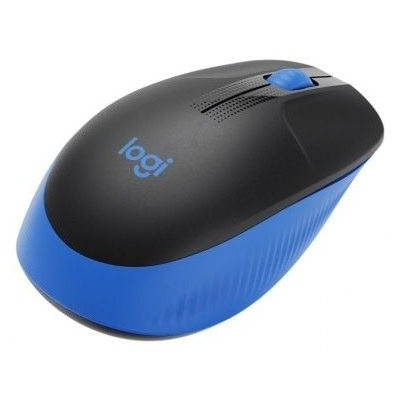 Ratón Inalámbrico Logitech M190/ Hasta 1000 DPI/ Azul