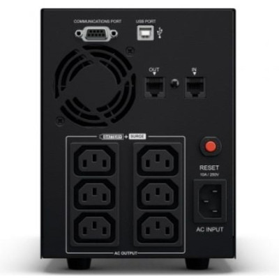 SAI Línea Interactiva Cyberpower VALUE2200EILCD/ 2200VA-1320W/ 6 Salidas/ Formato Torre