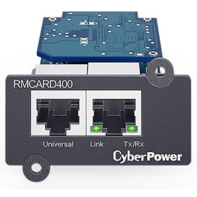 Tarjeta Gestión Remota Cyberpower RMCARD400/ RJ45/ compatible con Envirosensor
