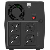 SAI Línea Interactiva Phasak SIRIUS 1500 VA Interactive/ 1500VA-900W/ 4 Salidas/ Formato Torre