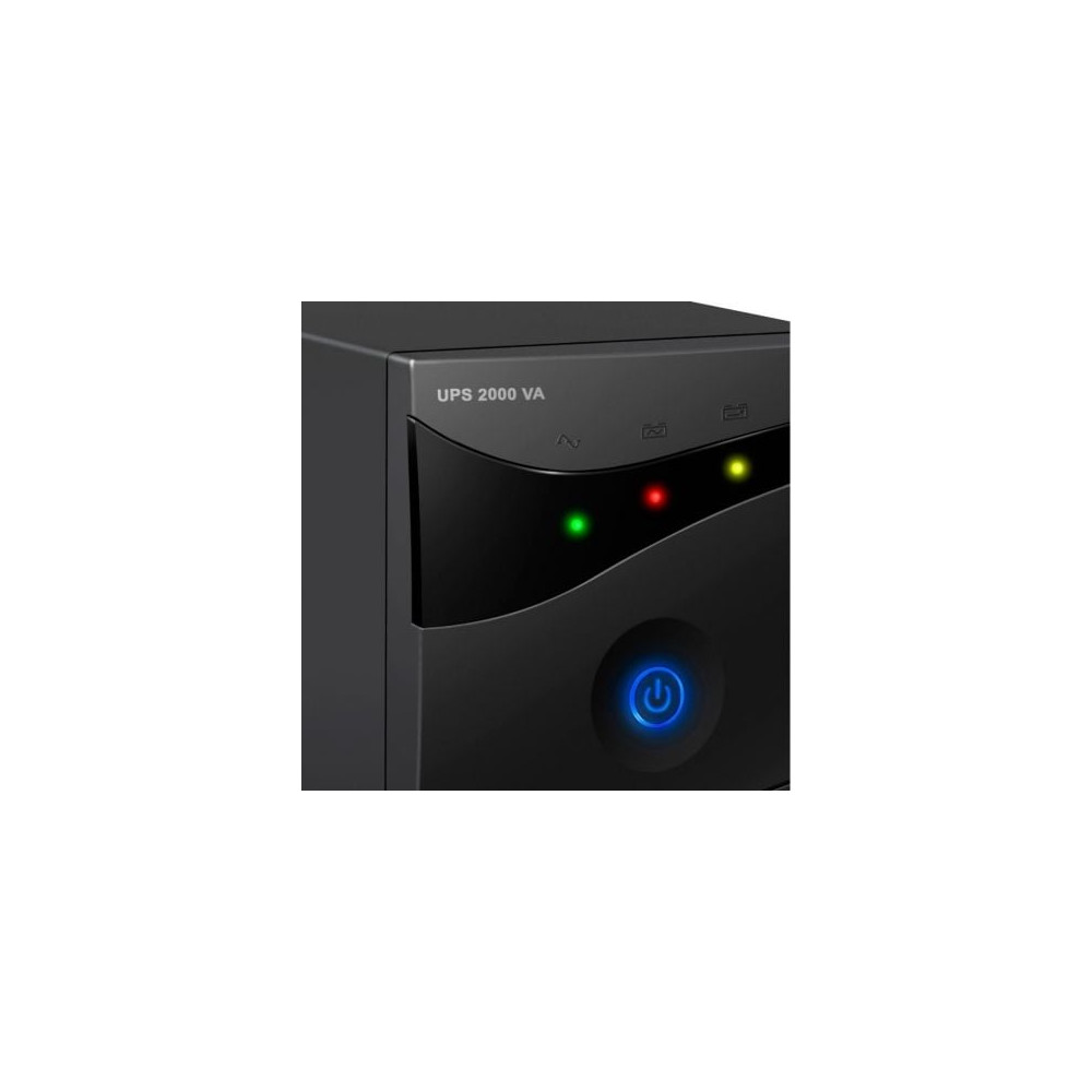 SAI Línea Interactiva Woxter UPS 800 VA/ 800VA-480W/ 2 Salidas/ Formato Torre