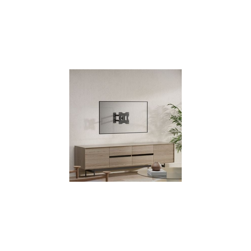 Soporte de Pared Inclinable/ Giratorio Aisens WT43TSE-413 para TV de 23-43'/ hasta 30kg