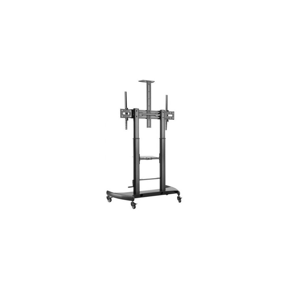 Soporte de Suelo Inclinable con Ruedas y Manivela Aisens FT100TE-123 para TV 60-100'/ hasta 100kg