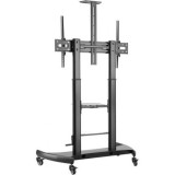 Soporte de Suelo Inclinable con Ruedas y Manivela Aisens FT100TE-123 para TV 60-100'/ hasta 100kg