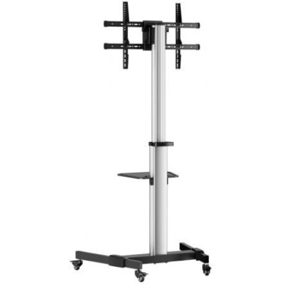 Soporte de Suelo Inclinable con Ruedas Aisens FT86TRE-197 para TV 37-86'/ hasta 50kg