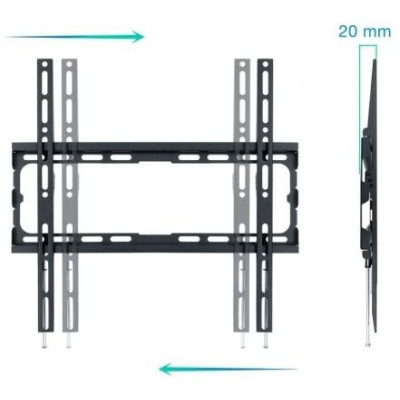 Soporte de Pared Fijo TooQ LP1070F-B para TV de 32-70'/ hasta 45kg