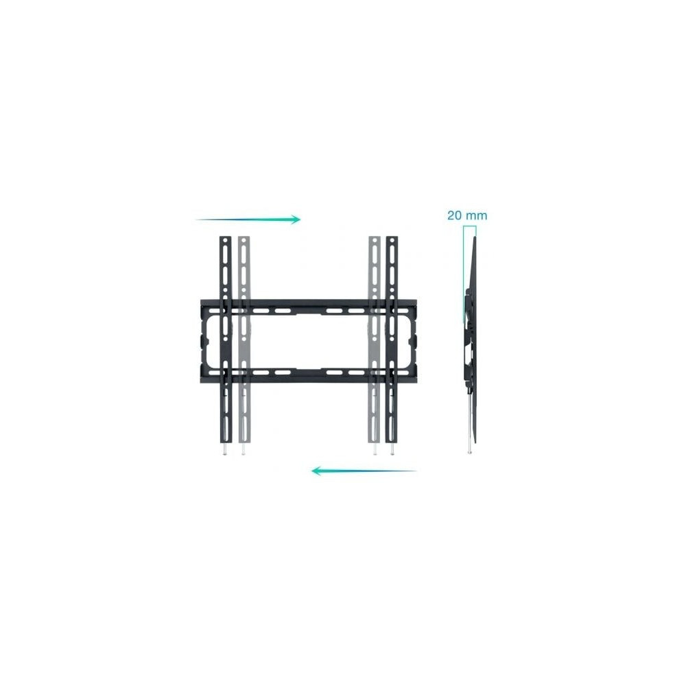 Soporte de Pared Fijo TooQ LP1070F-B para TV de 32-70'/ hasta 45kg
