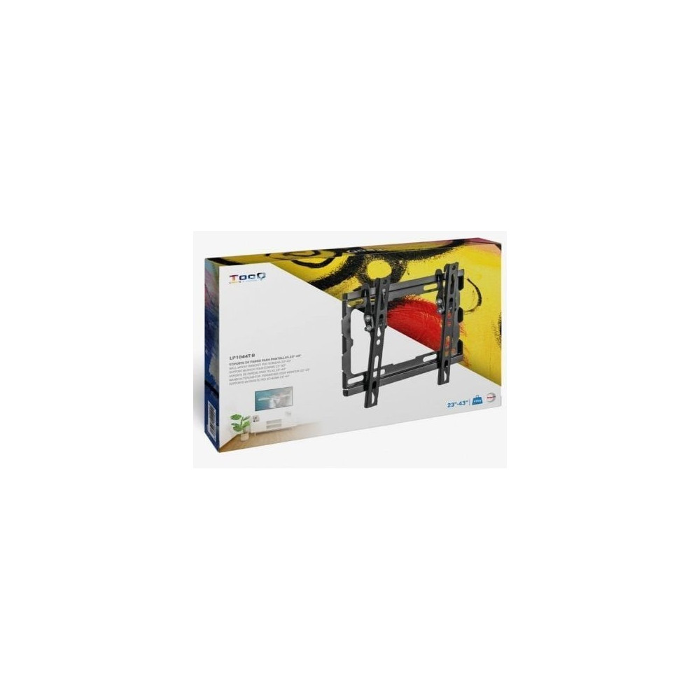 Soporte de Pared Inclinable TooQ LP1044T-B para TV de 23-43'/ hasta 45kg