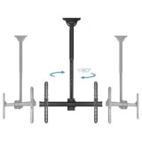Soporte de Techo Giratorio/ Inclinable/ Nivelable TooQ LPCE1170TSLI-B para TV de 37-70'/ hasta 50kg