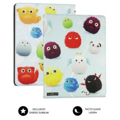 Funda Subblim Trendy Furry para Tablets de 9.6'-11'/ Negra