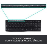 Teclado y Ratón Inalámbricos Logitech Wireless Combo MK270