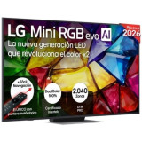 Televisor LG Micro RGB evo AI MRGB86 65MRGB86B6A 65'/ Ultra HD 4K/ Smart TV/ WiFi