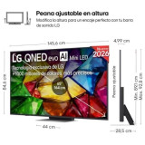 Televisor LG Micro RGB evo AI MRGB86 65MRGB86B6A 65'/ Ultra HD 4K/ Smart TV/ WiFi