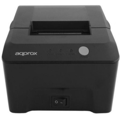 Impresora de Tickets Approx appPOS58MU/ Térmica/ Ancho papel 58mm/ USB/ Negra