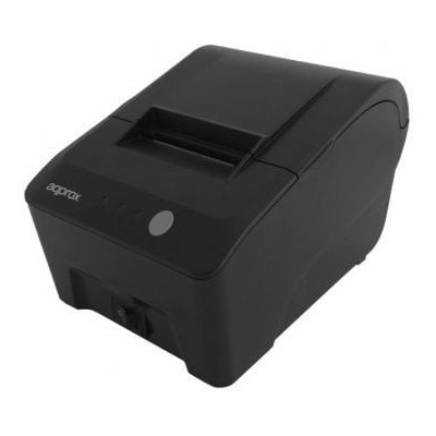 Impresora de Tickets Approx appPOS58MU/ Térmica/ Ancho papel 58mm/ USB/ Negra