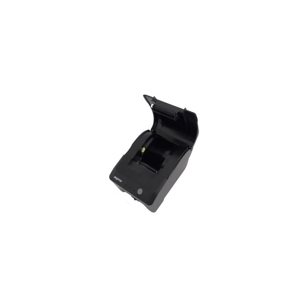 Impresora de Tickets Approx appPOS58MU/ Térmica/ Ancho papel 58mm/ USB/ Negra