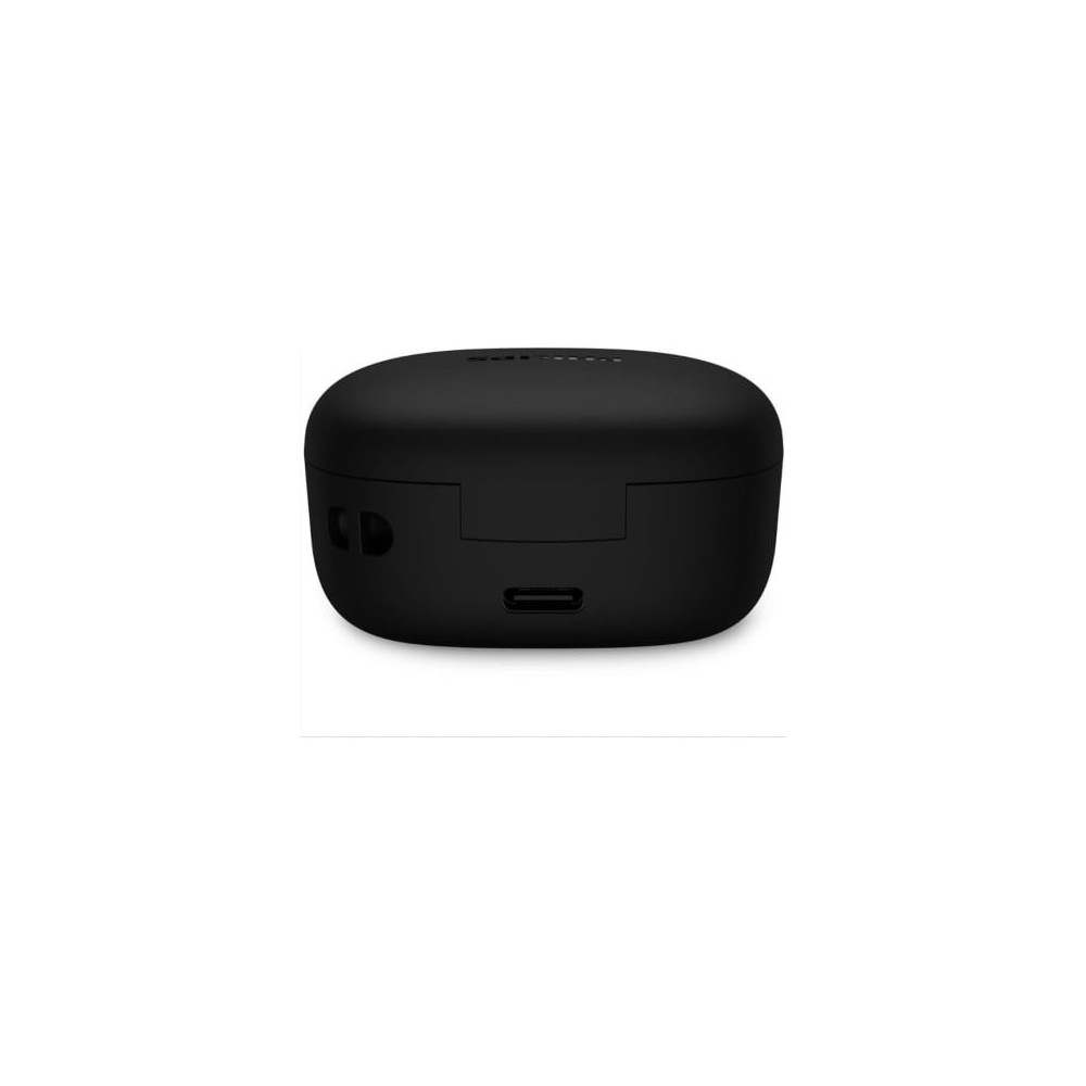 Auriculares Bluetooth Philips TAT2100BK con estuche de carga/ Autonomía 8h/ Negros