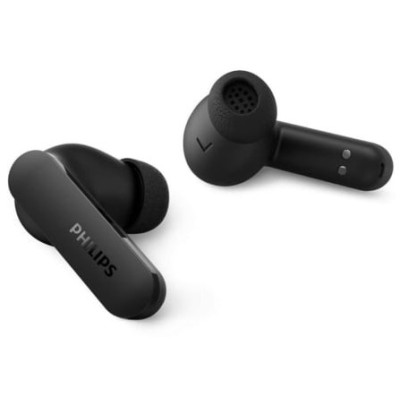 Auriculares Bluetooth Philips TAT2100BK con estuche de carga/ Autonomía 8h/ Negros