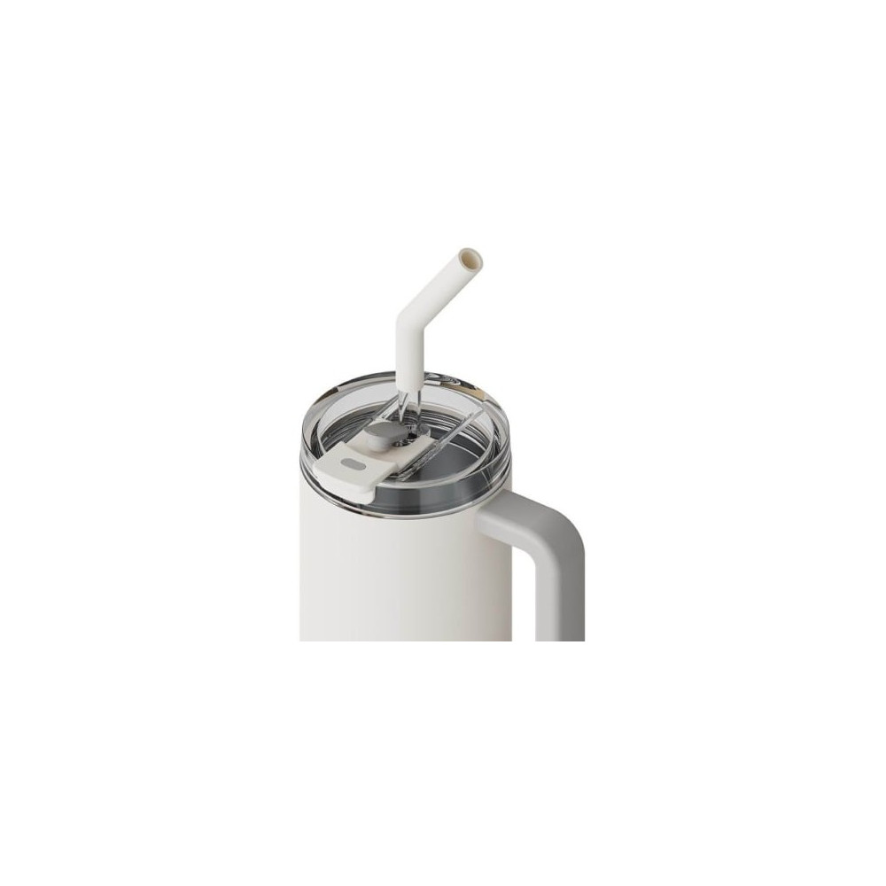 Botella con Pajita/ Termo Xiaomi Straw Mug/ Capacidad 1000ml/ para líquidos