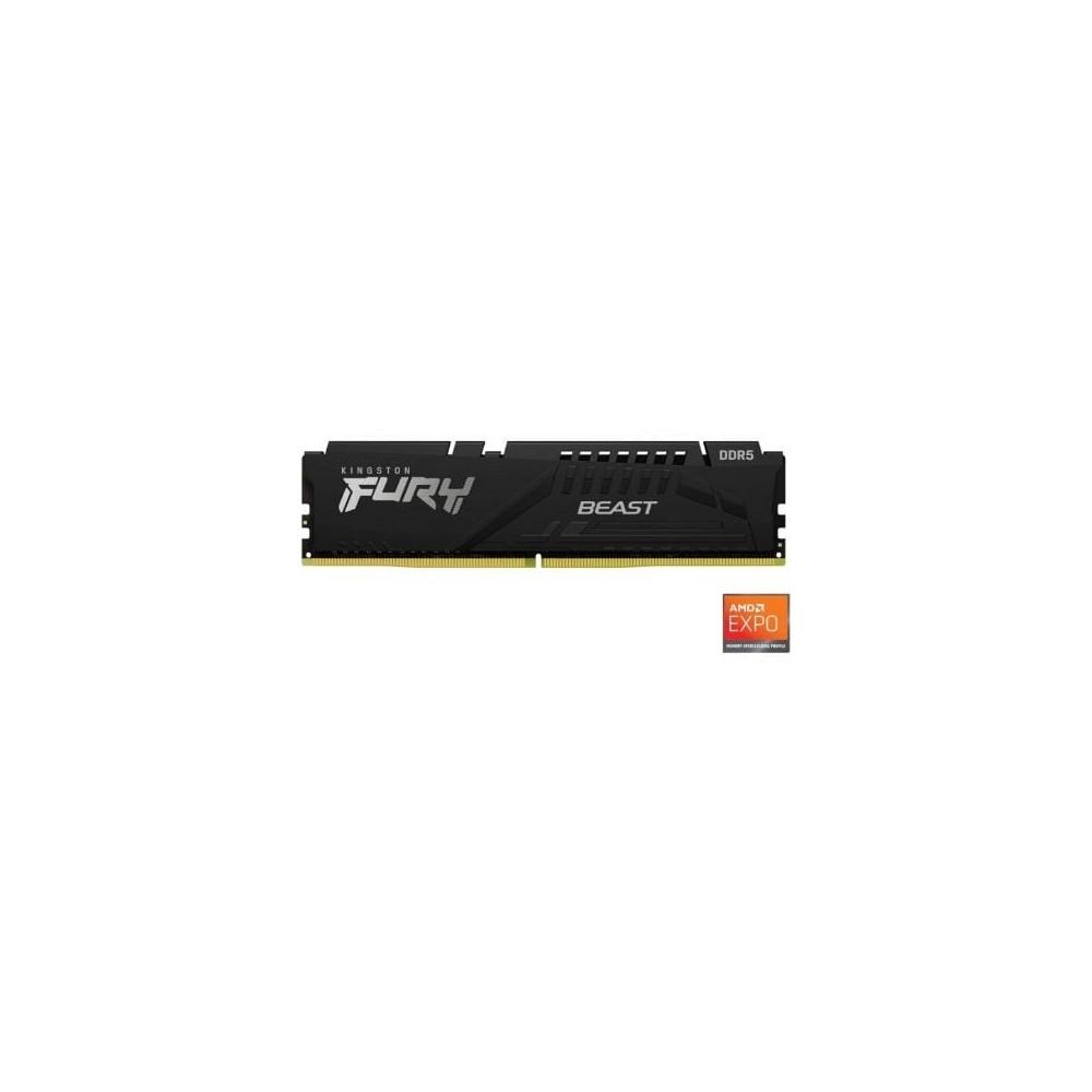 Memoria RAM Kingston FURY Beast 16GB/ DDR5/ 5600MHz/ 1.1V/ CL36/ DIMM