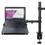 Soporte de Mesa Orientable/ Inclinable Tooq DB1200TN-B para TV y Portátil de 13-32'