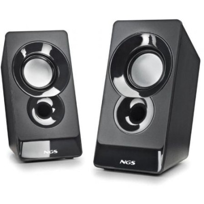 Altavoces NGS SB 210/ 12W/ 2.0/ Negros