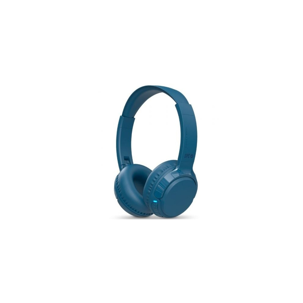 Auriculares Inalámbricos SPC Heron 2 Studio/ con Micrófono/ Bluetooth/ Azules