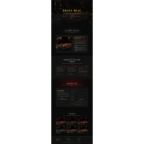 Plantilla Brasa Real - Steakhouse Premium | Temas